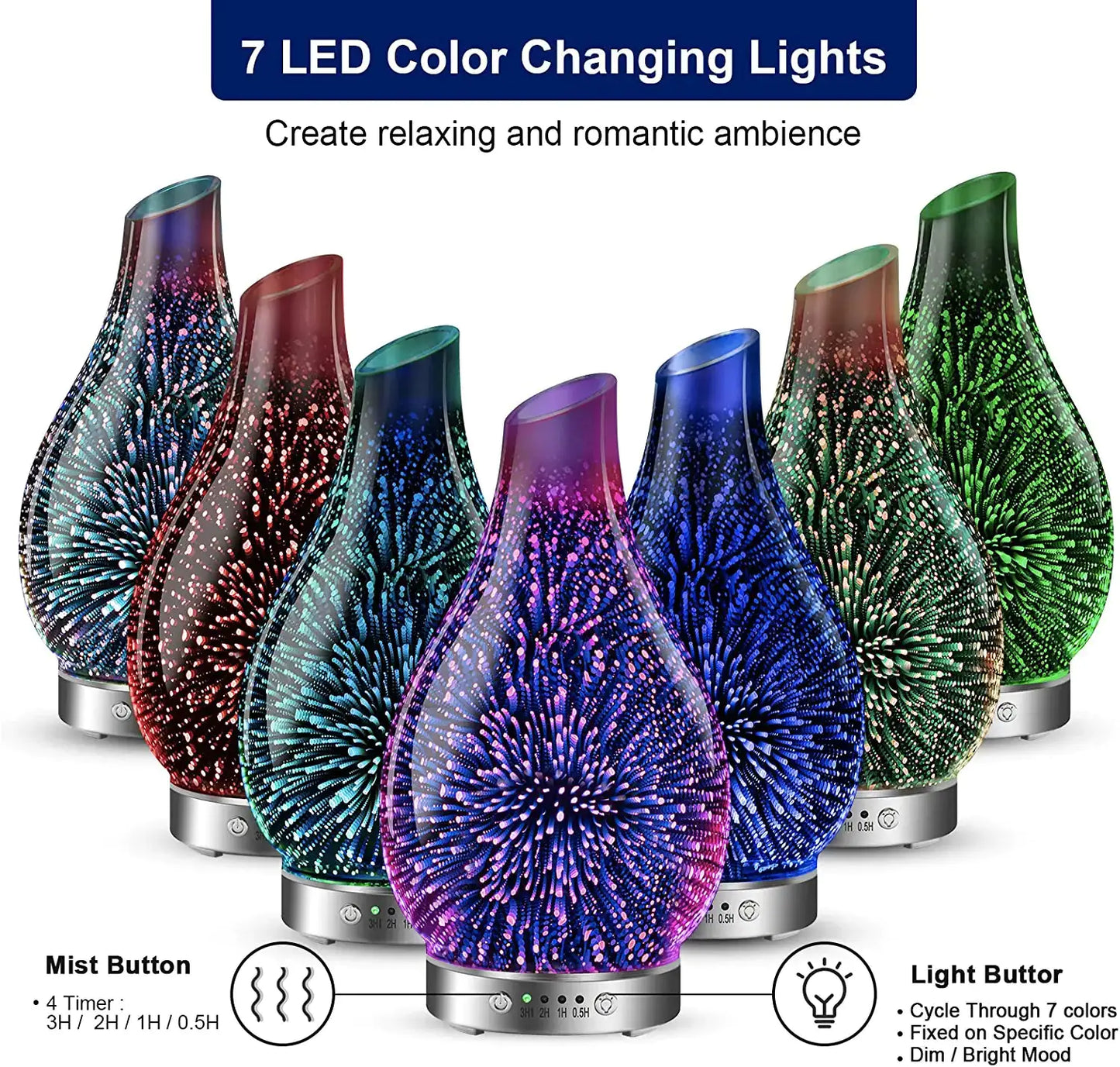 Essential Aromatherapy Oil Diffuser
