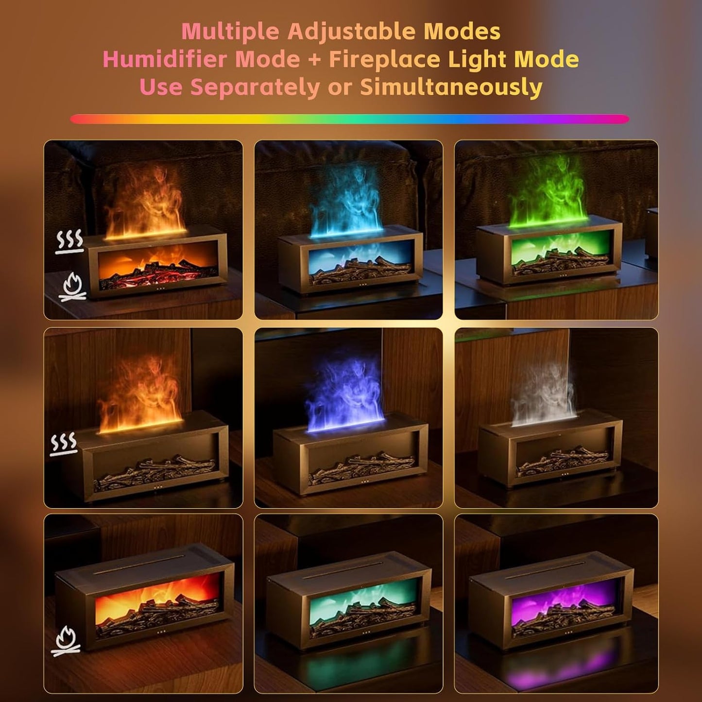 Dfuzy - Fireplace Oil Diffuser
